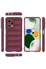 Uray store Xiaomi Poco X5 5G Kılıf Optimum Silikon - Bordo - Görsel 3