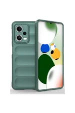 Uray store Xiaomi Poco X5 5G Kılıf Optimum Silikon - Koyu Yeşil