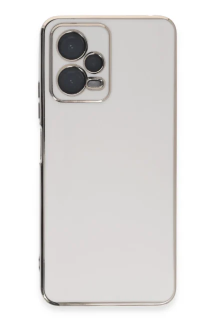 Uray store Xiaomi Poco X5 5G Kılıf Volet Silikon - Beyaz