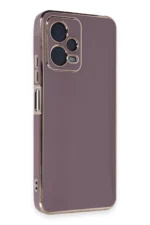 Uray store Xiaomi Poco X5 5G Kılıf Volet Silikon - Mor - Görsel 2