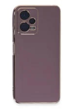 Uray store Xiaomi Poco X5 5G Kılıf Volet Silikon - Mor