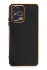 Uray store Xiaomi Poco X5 5G Kılıf Volet Silikon - Siyah