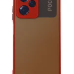 Uray store Xiaomi Poco X5 Pro 5G Kılıf Montreal Silikon Kapak - Kırmızı