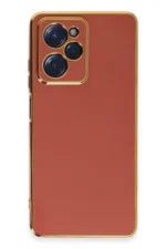 Uray store Xiaomi Poco X5 Pro 5G Kılıf Volet Silikon - Kırmızı