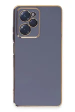 Uray store Xiaomi Poco X5 Pro 5G Kılıf Volet Silikon - Mavi