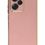 Uray store Xiaomi Poco X5 Pro 5G Kılıf Volet Silikon - Pembe