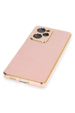 Uray store Xiaomi Poco X5 Pro 5G Kılıf Volet Silikon - Pembe - Görsel 4