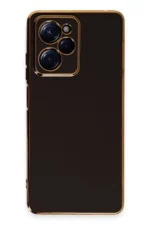 Uray store Xiaomi Poco X5 Pro 5G Kılıf Volet Silikon - Siyah