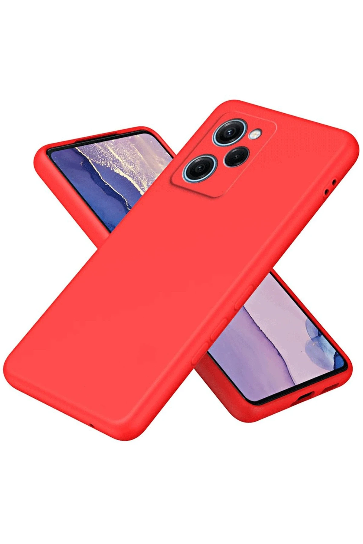 newface-xiaomi-poco-x5-pro-5g-nano-ici-kadife-silikon-kirmizi-default Uray store Xiaomi Poco X5 Pro 5G Nano içi Kadife Silikon - Kırmızı - Görsel 1