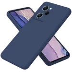 Uray store Xiaomi Poco X5 Pro 5G Nano içi Kadife Silikon - Lacivert