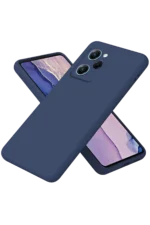 Uray store Xiaomi Poco X5 Pro 5G Nano içi Kadife Silikon - Lacivert