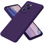 Uray store Xiaomi Poco X5 Pro 5G Nano içi Kadife Silikon - Mor