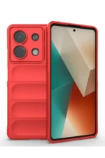 Uray store Xiaomi Poco X6 Kılıf Optimum Silikon - Kırmızı