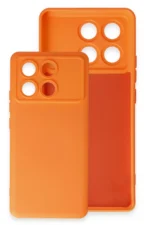Uray store Xiaomi Poco X6 Pro Kılıf Nano içi Kadife Silikon - Lila - Görsel 2