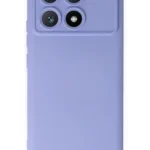Uray store Xiaomi Poco X6 Pro Kılıf Nano içi Kadife Silikon - Lila