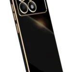 Uray store Xiaomi Poco X6 Pro Kılıf Volet Silikon - Siyah