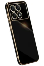 Uray store Xiaomi Poco X6 Pro Kılıf Volet Silikon - Siyah