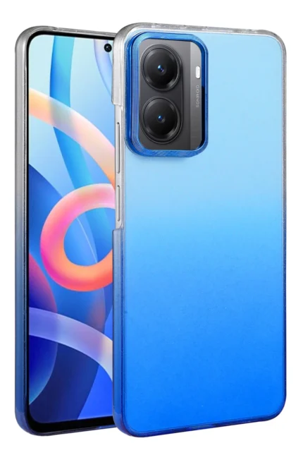 Uray store Xiaomi Poco X7 Pro Glossy Kapak - Mavi