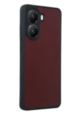 Uray store Xiaomi Poco X7 Pro Kılıf Aras Deri Kapak - Bordo - Görsel 2