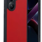 Uray store Xiaomi Poco X7 Pro Kılıf Aras Deri Kapak - Kırmızı