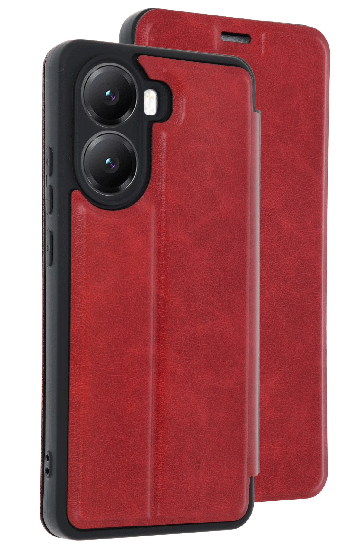 newface-xiaomi-poco-x7-pro-kilif-flip-cover-kirmizi-default Uray store Xiaomi Poco X7 Pro Kılıf Flip Cover - Kırmızı - Görsel 1