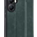 Uray store Xiaomi Poco X7 Pro Kılıf Flip Cover - Koyu Yeşil