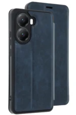 Uray store Xiaomi Poco X7 Pro Kılıf Flip Cover - Lacivert