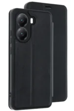 Uray store Xiaomi Poco X7 Pro Kılıf Flip Cover - Siyah
