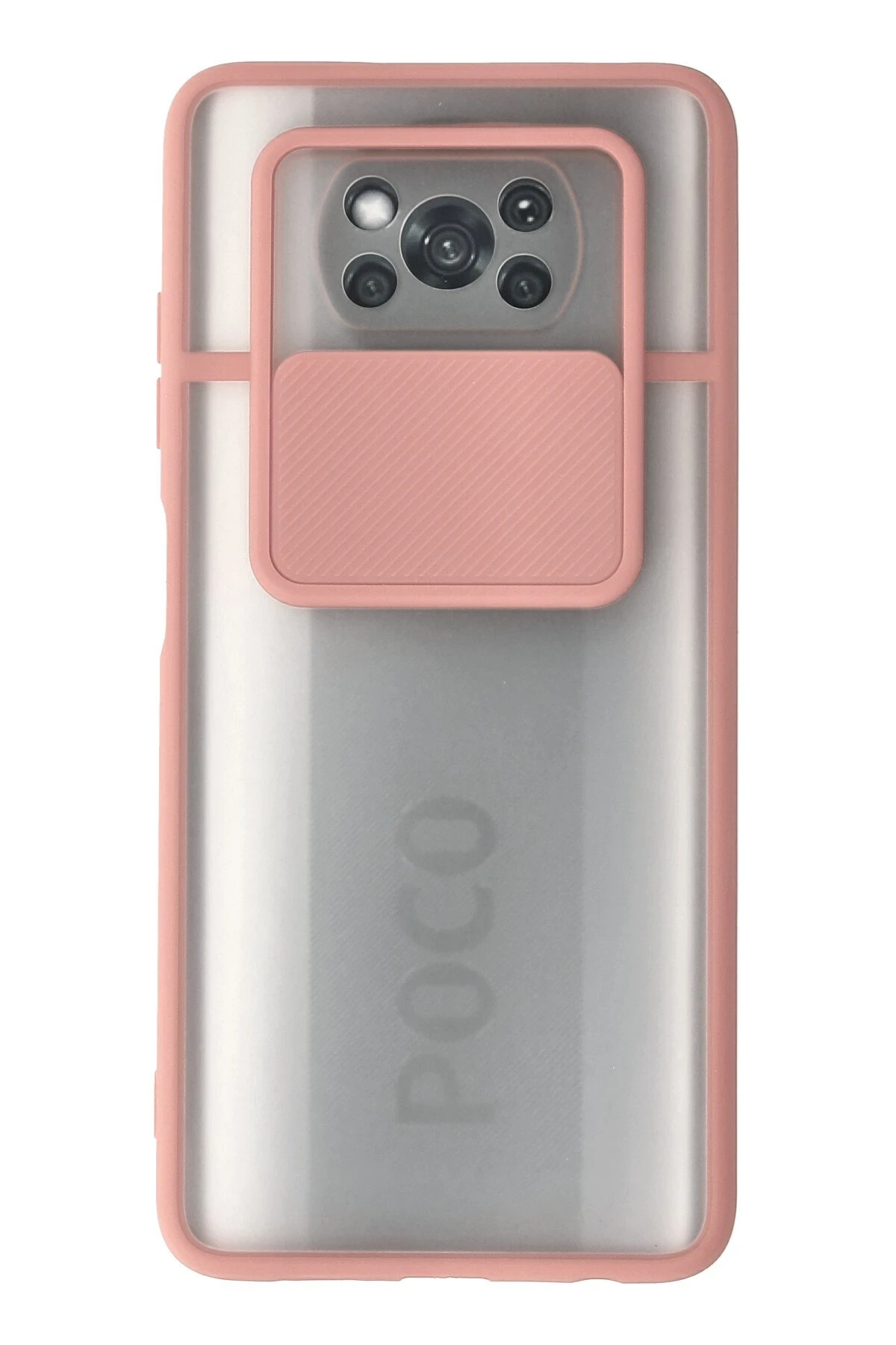 newface-xiaomi-pocophone-x3-kilif-palm-buzlu-kamera-surgulu-silikon-pembe-default Uray store Xiaomi Pocophone X3 Kılıf Palm Buzlu Kamera Sürgülü Silikon - Pembe - Görsel 1