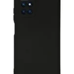 Uray store Xiaomi Redmi 10 2022 Kılıf Nano içi Kadife Silikon - Siyah
