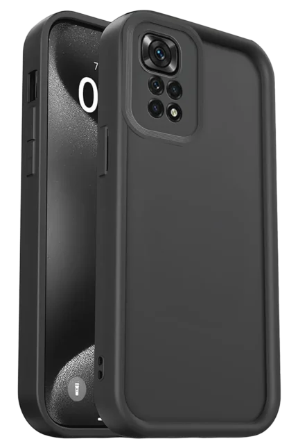 Uray store Xiaomi Redmi 10 2022 Kılıf Viera Silikon - Siyah