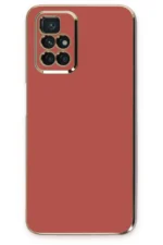 Uray store Xiaomi Redmi 10 2022 Kılıf Volet Silikon - Kırmızı