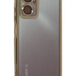 Uray store Xiaomi Redmi 10 5G Kılıf Razer Lensli Silikon - Gold