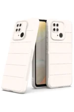 Uray store Xiaomi Redmi 10C Kılıf Optimum Silikon - Krem - Görsel 2