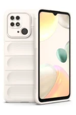Uray store Xiaomi Redmi 10C Kılıf Optimum Silikon - Krem