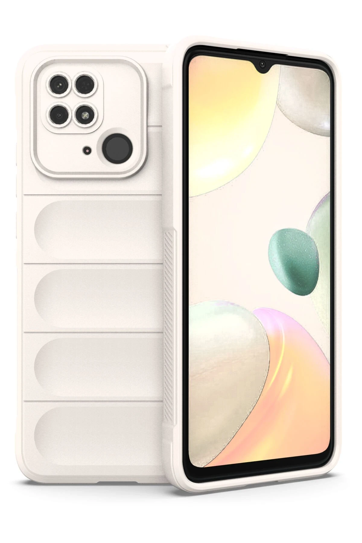 newface-xiaomi-redmi-10c-kilif-optimum-silikon-krem-default Uray store Xiaomi Redmi 10C Kılıf Optimum Silikon - Krem - Görsel 1