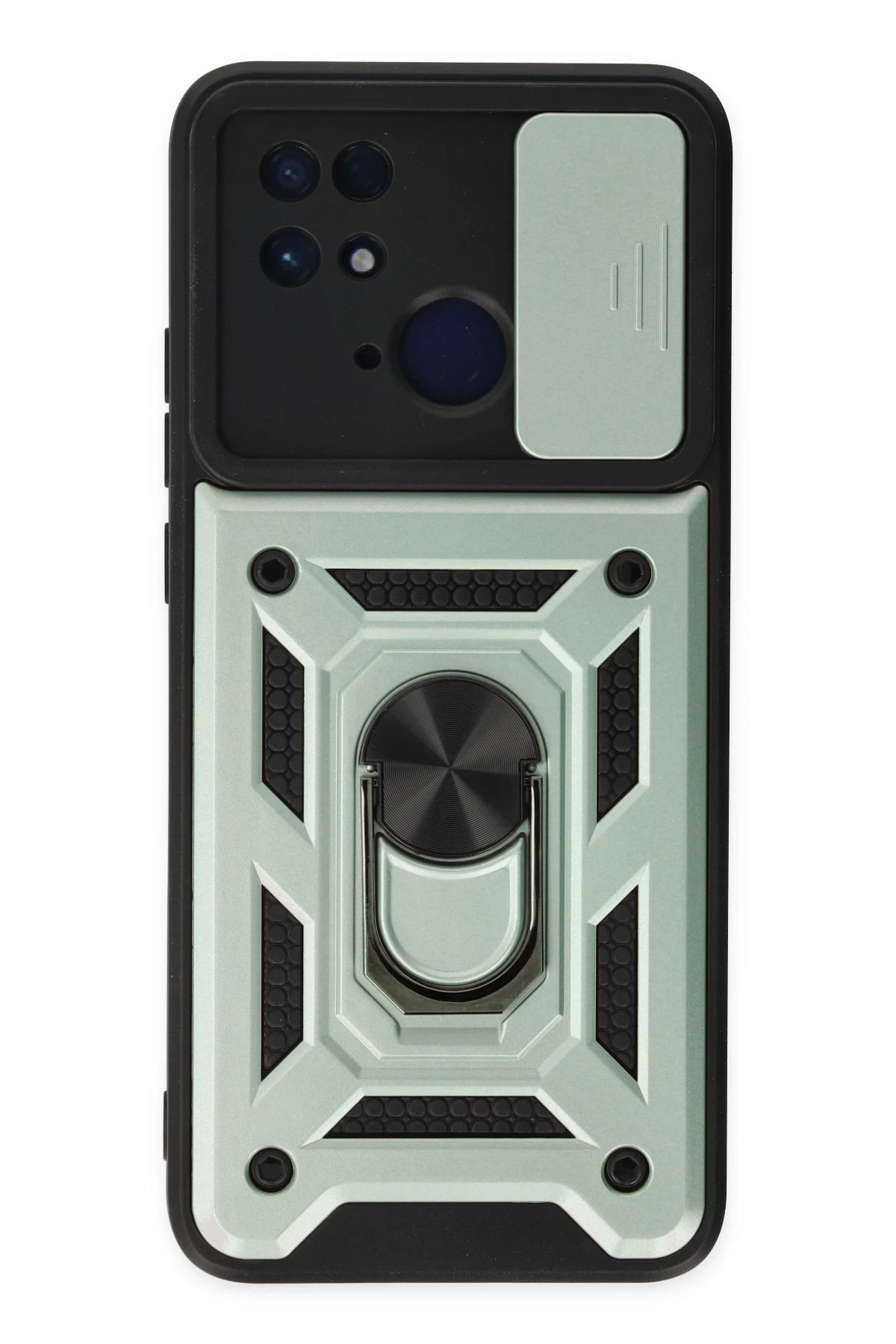 newface-xiaomi-redmi-10c-kilif-pars-lens-yuzuklu-silikon-yesil-default Uray store Xiaomi Redmi 10C Kılıf Pars Lens Yüzüklü Silikon - Yeşil - Görsel 1