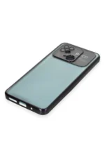 Uray store Xiaomi Redmi 10C Kılıf Razer Lensli Silikon - Siyah - Görsel 4