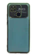 Uray store Xiaomi Redmi 10C Kılıf Razer Lensli Silikon - Yeşil - Görsel 2