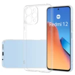 Uray store Xiaomi Redmi 12 Kılıf Lüx Şeffaf Silikon