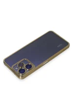 Uray store Xiaomi Redmi 12 Kılıf Razer Lensli Silikon - Gold - Görsel 3
