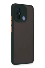 Uray store Xiaomi Redmi 12C Kılıf Montreal Silikon Kapak - Yeşil - Görsel 2