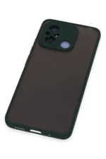 Uray store Xiaomi Redmi 12C Kılıf Montreal Silikon Kapak - Yeşil - Görsel 3