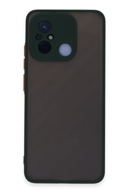 Uray store Xiaomi Redmi 12C Kılıf Montreal Silikon Kapak - Yeşil