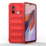 Uray store Xiaomi Redmi 12C Kılıf Optimum Silikon - Kırmızı