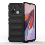 Uray store Xiaomi Redmi 12C Kılıf Optimum Silikon - Siyah