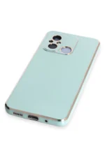 Uray store Xiaomi Redmi 12C Kılıf Volet Silikon - Açık Yeşil - Görsel 4