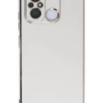 Uray store Xiaomi Redmi 12C Kılıf Volet Silikon - Beyaz