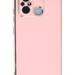 Uray store Xiaomi Redmi 12C Kılıf Volet Silikon - Pembe