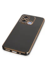 Uray store Xiaomi Redmi 12C Kılıf Volet Silikon - Siyah - Görsel 4
